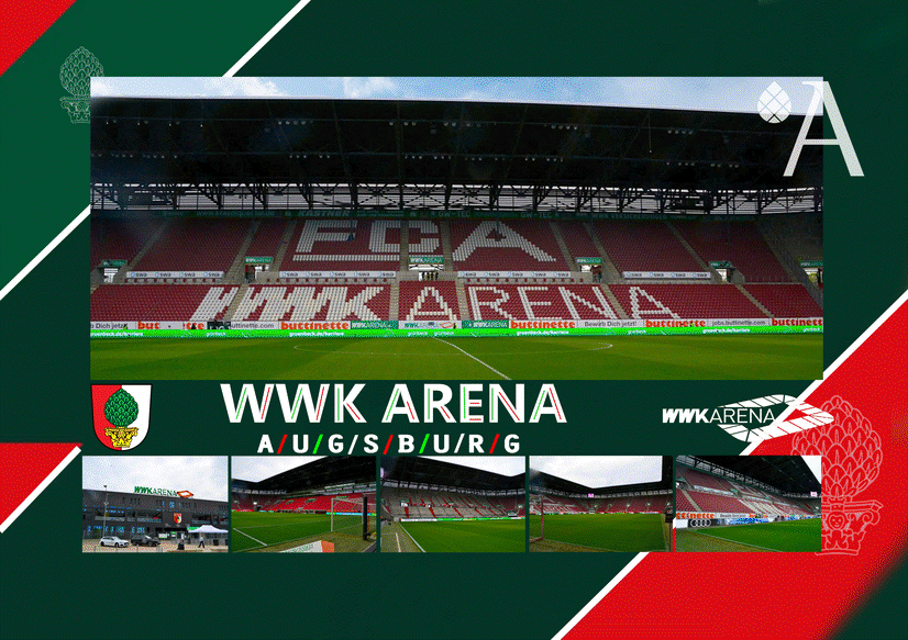 WWK Arena Augsburg Postkarte