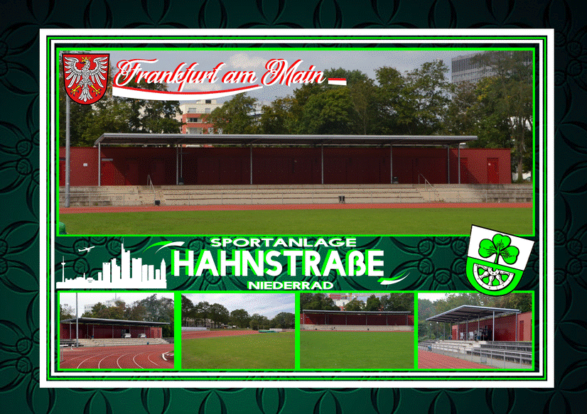 SpA Hahnstra&szlig;e Frankfurt Postkarte